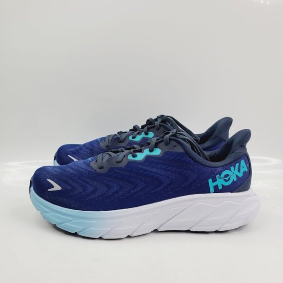 Hoka One One Men\'s Midnight Navy Arahi 6 Low Top Athletic Running Shoes 9.52E main image 5